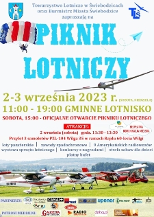 Piknik lotniczy - plakat [Dokument życia społecznego]
