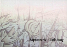 Współczesna grafika z kolekcji Jana Hałuszki - zaproszenie [Dokument życia społecznego]