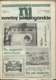 Nowiny Jeleniogórskie : tygodnik społeczny, [R. 35], 1992, nr 41 (1695!)