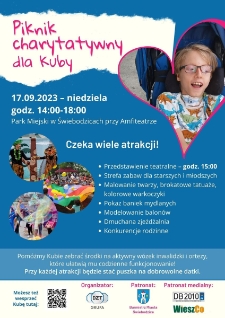 Piknik charytatywny dla Kuby - plakat [Dokument życia społecznego]