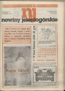Nowiny Jeleniogórskie : tygodnik społeczny, [R. 35], 1992, nr 42 (1696!)