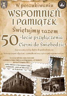W poszukiwaniu wspomnień i pamiątek - plakat [Dokument życia społecznego]