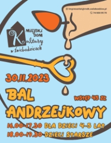 Bal Andrzejkowy - plakat [Dokument życia społecznego]