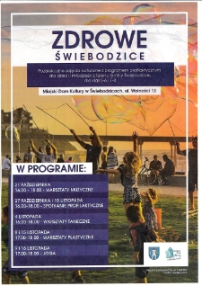 Zdrowe Świebodzice - plakat [Dokument życia społecznego]