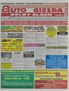 Auto Giełda Dolnośląska : regionalna gazeta ogłoszeniowa, 2012, nr 5 (2256) [20.01]