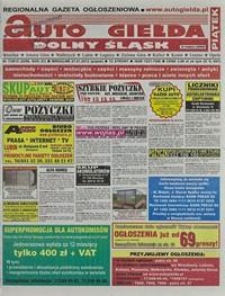 Auto Giełda Dolnośląska : regionalna gazeta ogłoszeniowa, 2012, nr 7 (2258) [27.01]