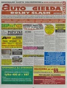 Auto Giełda Dolnośląska : regionalna gazeta ogłoszeniowa, 2012, nr 11 (2262) [10.02]