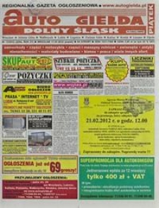 Auto Giełda Dolnośląska : regionalna gazeta ogłoszeniowa, 2012, nr 13 (2264) [17.02]