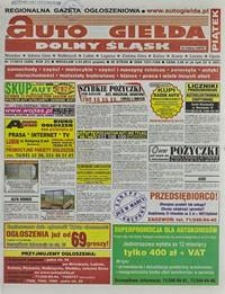 Auto Giełda Dolnośląska : regionalna gazeta ogłoszeniowa, 2012, nr 17 (2268) [2.03]