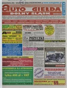 Auto Giełda Dolnośląska : regionalna gazeta ogłoszeniowa, 2012, nr 18 (2269) [6.03]