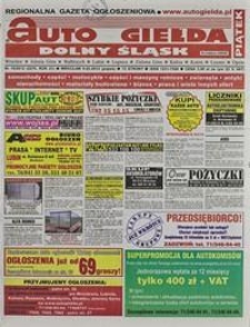 Auto Giełda Dolnośląska : regionalna gazeta ogłoszeniowa, 2012, nr 19 (2270) [9.03]