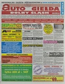 Auto Giełda Dolnośląska : regionalna gazeta ogłoszeniowa, 2012, nr 22 (2273) [20.03]