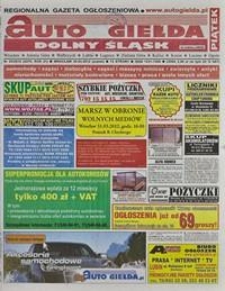 Auto Giełda Dolnośląska : regionalna gazeta ogłoszeniowa, 2012, nr 25 (2276) [30.03]