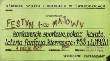 Festyn 1-szo majowy.