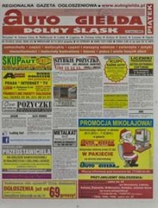 Auto Giełda Dolnośląska : regionalna gazeta ogłoszeniowa, 2012, nr 91 (2342) [23.11]