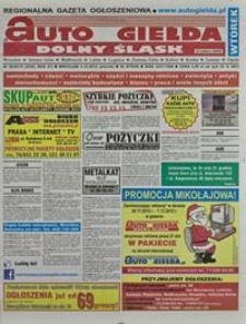 Auto Giełda Dolnośląska : regionalna gazeta ogłoszeniowa, 2012, nr 94 (2345) [4.12]