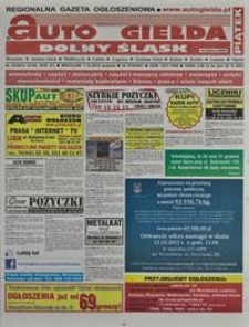 Auto Giełda Dolnośląska : regionalna gazeta ogłoszeniowa, 2012, nr 95 (2346) [7.12]