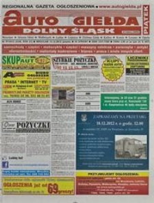 Auto Giełda Dolnośląska : regionalna gazeta ogłoszeniowa, 2012, nr 97 (2348) [14.12]