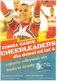 Zumba Dance Cheerleaders dla dzieci od lat 6 - plakat [Dokument życia społecznego]