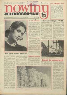 Nowiny Jeleniogórskie : magazyn ilustrowany ziemi jeleniogórskiej, R. 15, 1972, nr 4 (715)
