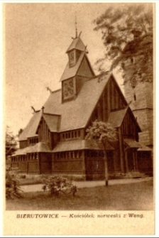 Bierutowice - Kościółek norweski z Wang [Dokument ikonograficzny]