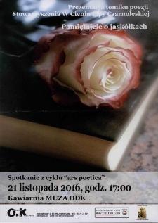 Pamiętajcie o jask&oacute;łkach - plakat [Dokument życia społecznego]