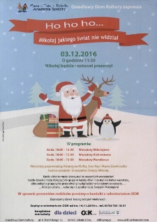 Ho ho ho... Mikołaj jakiego świat nie widział - plakat [Dokument życia społecznego]