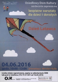 Dzień Latawca - plakat [Dokument życia społecznego]