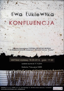 Konfluencja - plakat [Dokument życia społecznego]