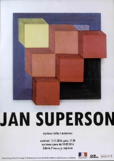 Jan Superson - plakat [Dokument życia społecznego]