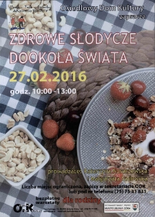 Zdrowe Słodycze Dookoła Świata - plakat [Dokument życia społecznego]