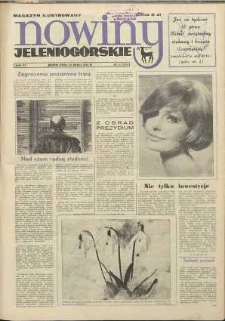 Nowiny Jeleniogórskie : magazyn ilustrowany ziemi jeleniogórskiej, R. 15, 1972, nr 12 (723)