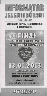 Informator Jeleniogórski, 2013, styczeń