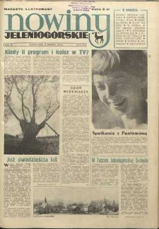 Nowiny Jeleniogórskie : magazyn ilustrowany ziemi jeleniogórskiej, R. 15, 1972, nr 16 (727)