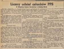 Liczny udział członków PPS w Miejskiej Radzie Narodowej w Jeleniej Górze