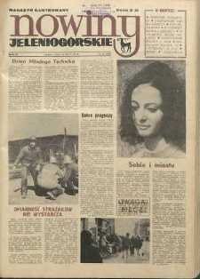 Nowiny Jeleniogórskie : magazyn ilustrowany ziemi jeleniogórskiej, R. 15, 1972, nr 21 (732)