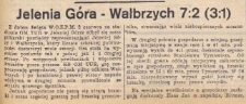 Jelenia Góra - Wałbrzych 7:2 (3:1)