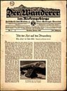 Der Wanderer im Riesengebirge, 1940, nr 1