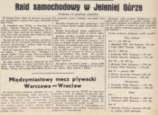 Raid samochodowy w Jeleniej G&oacute;rze