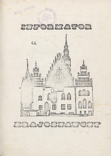 Informator Krajoznawczy, 1986, nr 44