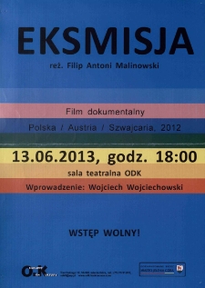 Eksmisja : film dokumentalny - plakat [Dokument życia społecznego]