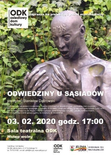 Odwiedziny u sąsiadów - plakat [Dokument życia społecznego]