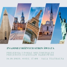 Znajomi z r&oacute;żnych stron świata - plakat [Dokument życia społecznego]