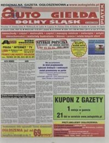 Auto Giełda Dolnośląska : regionalna gazeta ogłoszeniowa, 2013, nr 45 (2396) [14.06]