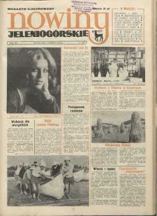 Nowiny Jeleniogórskie : magazyn ilustrowany ziemi jeleniogórskiej, R. 15, 1972, nr 31 (742)