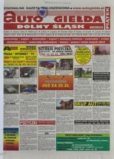 Auto Giełda Dolnośląska : regionalna gazeta ogłoszeniowa, 2013, nr 86 (2437) [8.11]