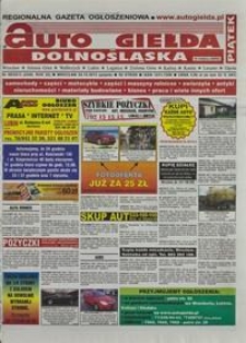 Auto Giełda Dolnośląska : regionalna gazeta ogłoszeniowa, 2013, nr 98 (2449) [20.12]