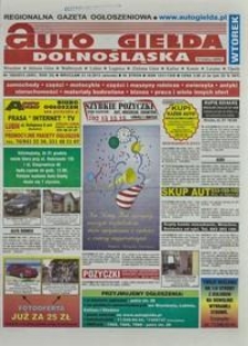 Auto Giełda Dolnośląska : regionalna gazeta ogłoszeniowa, 2013, nr 100 (2451) [31.12]