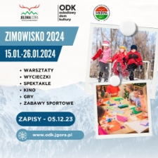 Zimowisko 2024- plakat [Dokument życia społecznego]