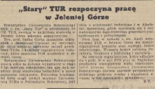 "Stary" TUR rozpoczyna pracę w Jeleniej Górze